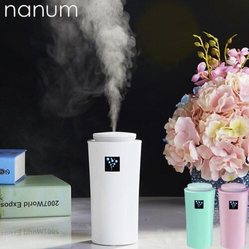 Mini Little O Three Generations Humidifier Essential Oil Diffuser 260ml Aroma Lamp LED Night Light USB Ultrasonic Fogger Car Air