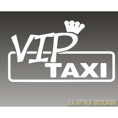 VIP TAXI Aufkleber Faketaxi aufkleber darf er das dapper Aufkleber tuning window sticker 12.5cm