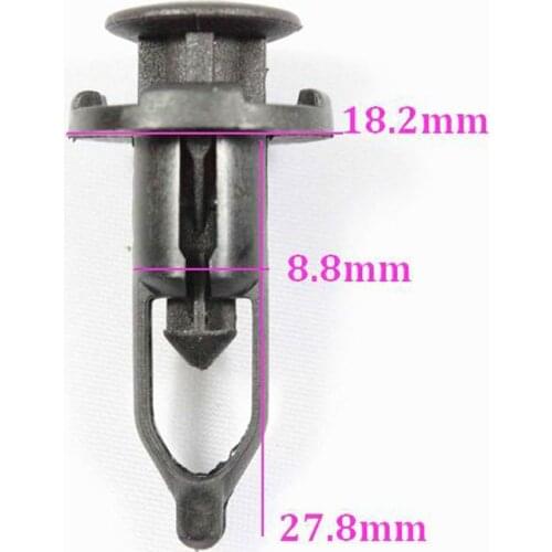 Push-Type Bumper Cover Retainer Grille Clip Push Type Grill Fastener For Toyota Accessories HKpost Free shipping