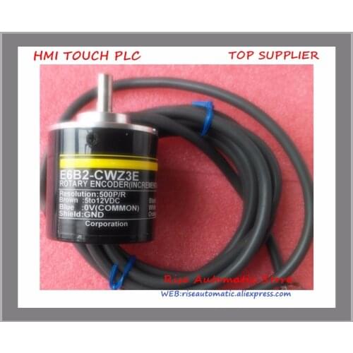 New E6B2-CWZ3E 500P/R 1pc Incremental Rotary Encoder 500PPR E6B2 CWZ3E E6B2CWZ3E 5-12VDC ABZ Phase