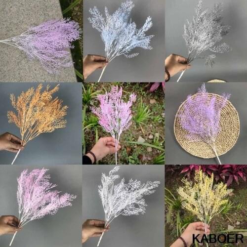 New Artificial Frosty Flower Ice Rime Fluffy Twig Dreamlike Scene Shopwindow Layout Party Wedding Christmas Home Decoration