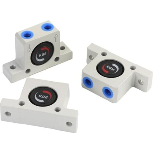 K8 Industrial Gear Vibrator Hopper Ball Type Durable Aluminum Alloy Practical Food Ingredient Bins Small Pneumatic Oscillator