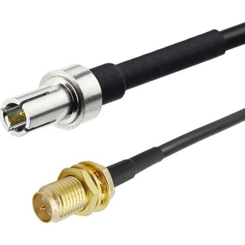 TS9 Male To RP-SMA Female PLUG RG174 Cable For 3G 4G ZTE Huawei Modem 18CM