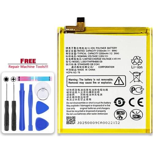 Replacement Battery 3200mAh For ZTE Blade V9 V10 /V9Vita V10Vita /A7 Vita /A4 / A5 2020 Li3931T44P8h806139 Mobile Phone