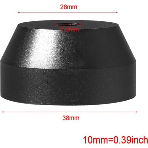 Vinyl Record Dome Adapter Universal 7\" 45RPM Turntable Aluminum Accessori