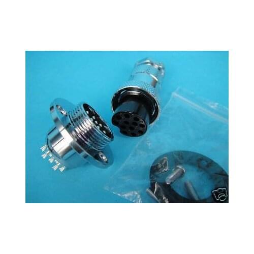 10 Waterproof 12 Pin Power Data Signal AC Adapter P12E