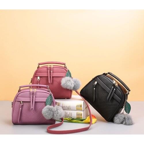 1PCS Spring and Summer Chaozhou Womens Bag Hair Bag Hanging Fashion Hand-held Bill Shoulder Slant Bag Ladys Bag