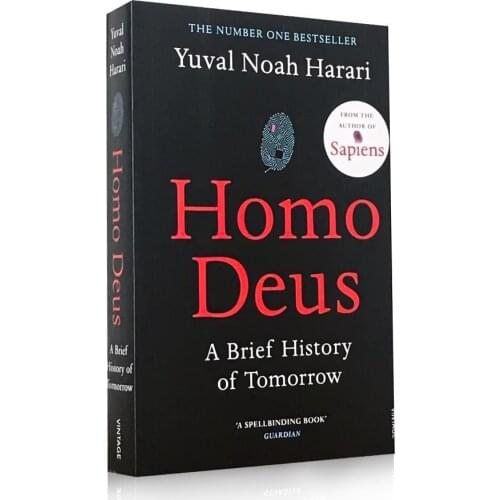 English Reading Homo Deus A Brief History of Tomorrow Literature Novels Humanity ushered in the second cognitive revolution