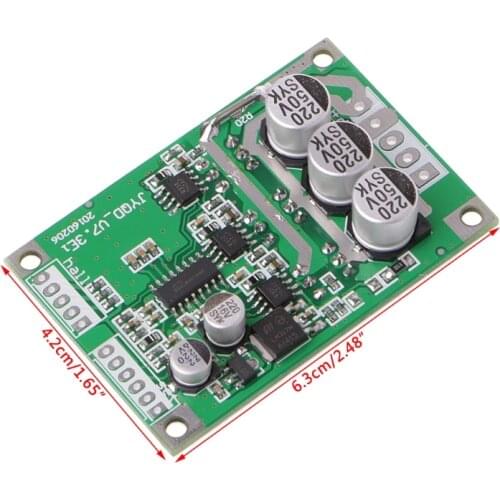 DC 12V-36V 15A 500W Brushless Motor Controller Hall BLDC Driver Board