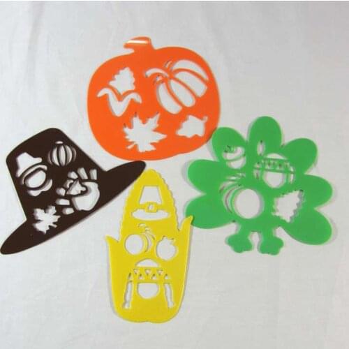 Children Puzzle Early Painting Autumn Harvest Drawing Board Sketchpad Toy Stationery Template Tool Plastic Unisex Special Offer