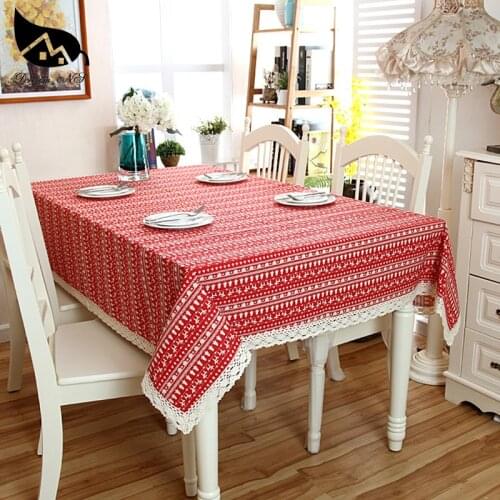 Dream NS Linen Tablecloths On The Table