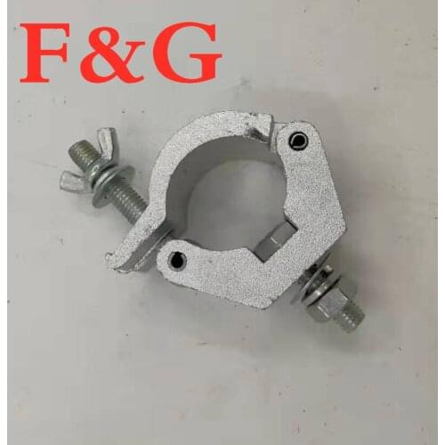 F&GFree Shipping 10pcs/Lot Aluminium Material 29-35mm 50KG LED Par Light Clamp Moving Head Light Hook