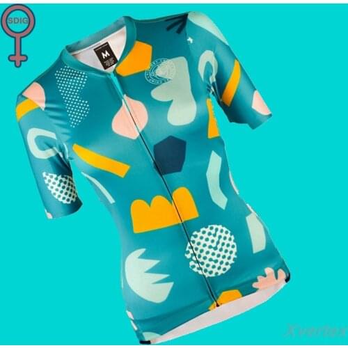 Victory Chimp Cycling Jersey Women 2021 Latest Brand In Sport Cycle Summer Short Sleeve MTB Racing Shirt Super Breathing Mesh