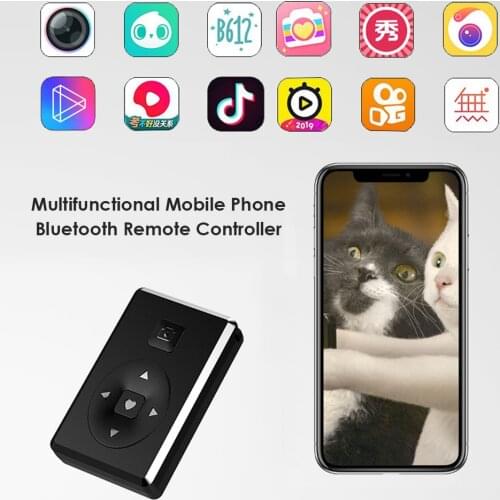 G1 Mobile Phone Bluetooth Remote Control Photo Shutter Music Media Play Wireless Switch for iOS Android Smartphone