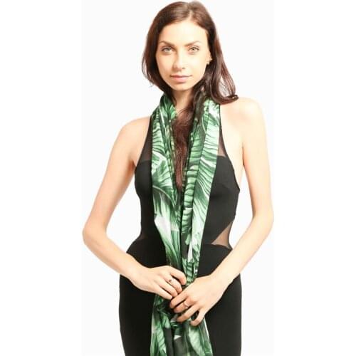 Beautiful Tropical Fashion Ladies Scarf Beach Vibe 2020 New Style