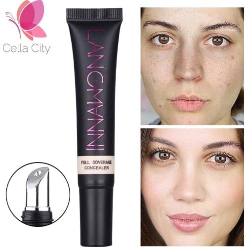 Cellacity face concealer cream 13 color liquid full cover 10ml Eye Dark Circles Cream Face Corrector Waterproof Make Up Base