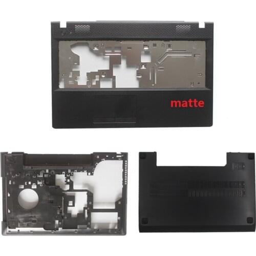 NEW For Lenovo G500 G505 G510 G590 Laptop Front Cover Palmrest COVER/Bottom Case Base Cover/laptop case back cover black