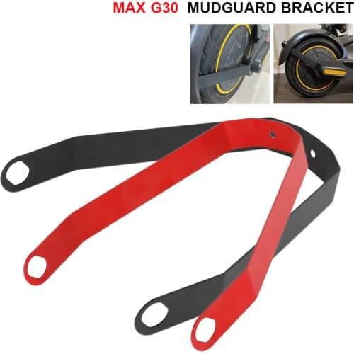 Aluminium Alloy Rear Fender Support For Ninebot Max G30 G30D Electric Scooter Mudguard Bracket Modification Scooters Accessories