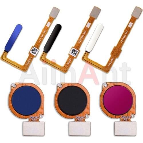 Original Back Home Button Key Scanner Fingerprint Sensor Flex Cable Ribbon For Huawei Honor 20 Lite 20s V20 View 20 Phone Parts