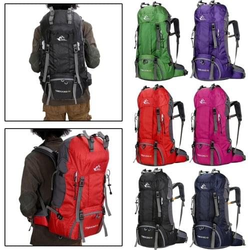 Hiking Backpack Day Pack Outdoor Rucksack 60L Travel Daypack Backpacking Camping Trekking Survival Haversack Sack