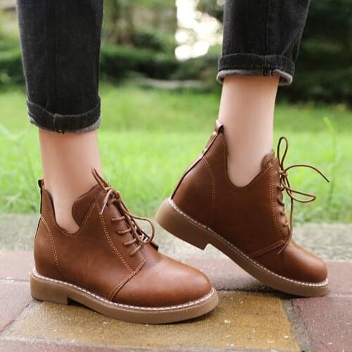 Women Warm Non-slip Boots Shoe For Ladies Thick Heel Rivet Ankle Boots Square Head Single Boots Casual Snow Shoes botas mujer