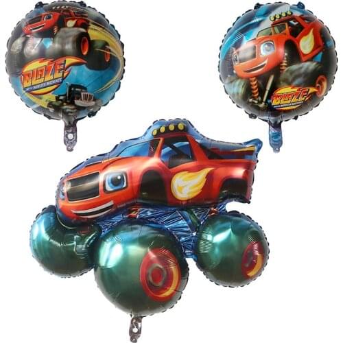 1pc Large Size Car Foil Helium Balloons Birthday Theme Party Decoration Kids Inflatable Toys Baby Shower Supplies Air Globos