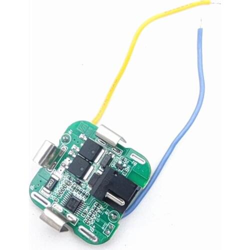 4s Bms Hand Electric Drill Lithium Battery Circuit PCBA Board for 3.7V 18650 Power with DC Connector 16.8v
