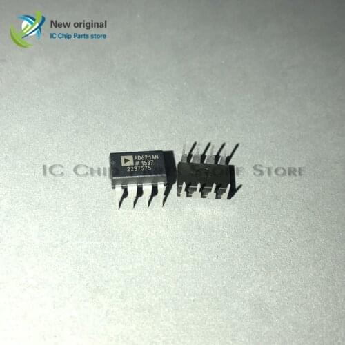 5/PCS AD621ANZ AD621 DIP8 Instrument amplifier Integrated IC Chip