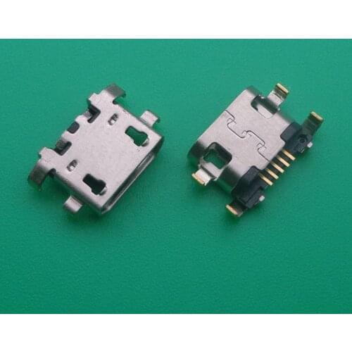 5pcs micro usb charge charging jack connector socket jack power plug dock replacement repair for for Motorola MOTO C play XT1750