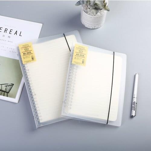 A5 Horizontal Line Grid Notebook Binder Notebook Simpl Disassemble Grid The Students Binder Notebook School Office Supplies