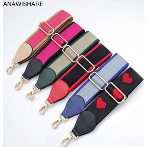 ANAWISHARE Shoulder Bag Straps Replacement Adjustable Wide Belt Straps for Crossbody Bag Accessories Women Handbags Handle 120cm