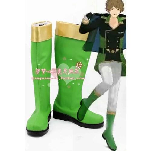 Ensemble Stars Cosplay Shoes Takamine Midori Anime Boots Tailor Made For Hallowen Carnival Custom Made
