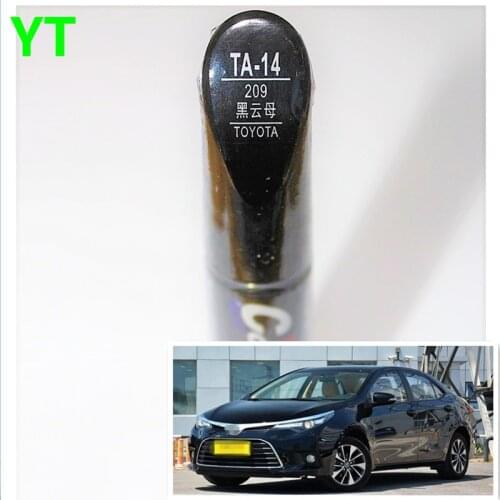 Car scratch repair pen, auto paint pen black color for Toyota Vios Corolla Reiz vois highlander Crown RAV4 Camry Yaris