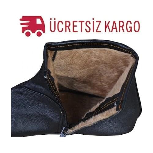 Sheepskin House Shoes Genuine Leather Socks unisex Inside Fur Cover Keeps Your Feet Warm. Handmade Turkish Made