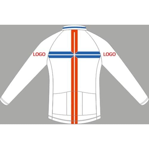 Custom-made winter long sleeve fleece thermal bicycling jerseys warm winter cycling jacket maillot MTB bike cycle jersey