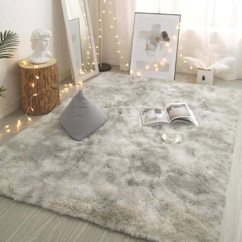 Carpet living room Tie-dye Carpet Living Room Coffee Table Bedroom Cute Bedside Blanket Floor Mat tapis salon