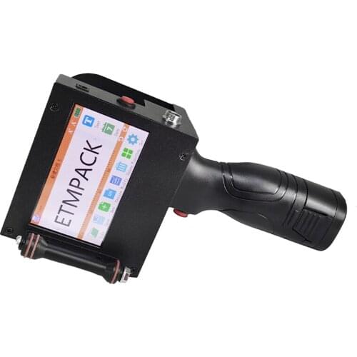 Factory Wholesale Industrial TIJ Thermal handheld inkjet printers for number date/bag/PE/bottle/plastic