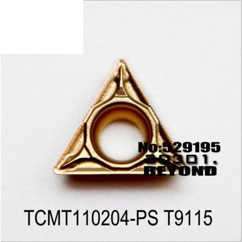 Original TCMT 110204 TCMT110204 TCMT110204-PS TCMT110208-PS T9115 Carbide Insert Turning Holder CNC Lathe Cutter