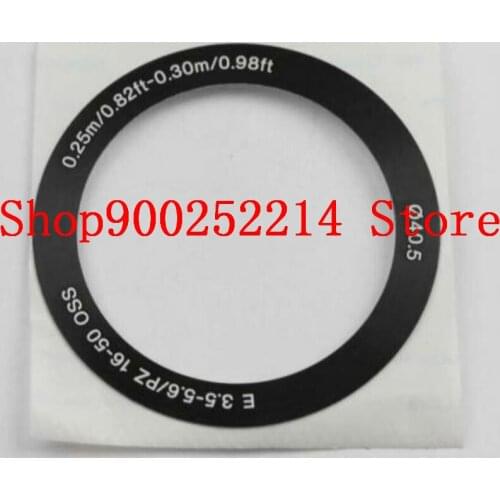 Front Decorate Name plate/Parameter ring around repair parts For Sony E PZ 16-50mm 16-50 f/3.5-5.6 OSS(SELP1650) lens
