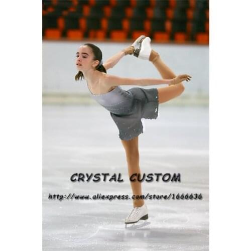 Girls Figure Skating Dresses For Competition Graceful New Brand Ice Skating Dress Custom DR3966