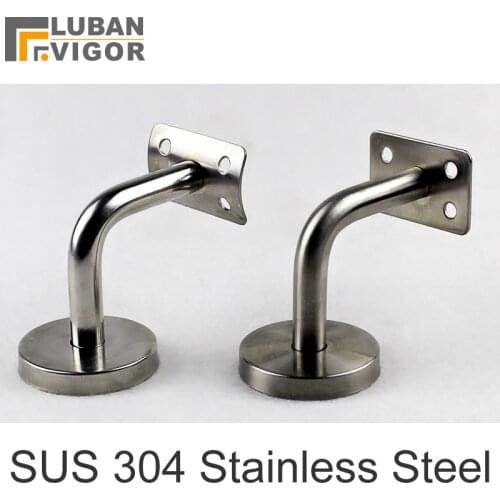 Flat/arc Fixed pallet,Solid Stainless steel 304 handrail Bracket/Stent/support,wall support,Flat handrail,Stairs accessories