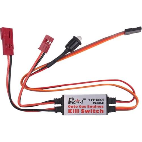 Rcexl 2.0 Opto Gas Engine CDI Kill Switch Flameout Switch for RC Model DLE Gasoline Engine Airplane Parts