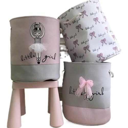 Foldable Laundry Basket for Dirty Clothes Toys canvas storag large baskets kids baby Home washing Organizer bag