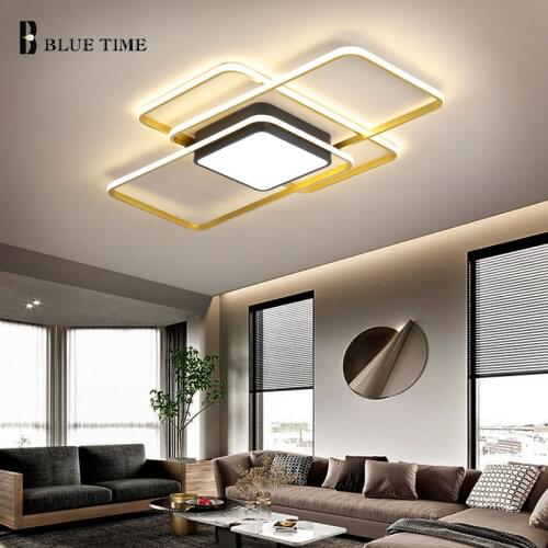 Modern Led Chandeliers For Living room Bedroom Dining room Parlor Lamp Indoor Lighting Lustre Ceiling Chandelier Lights Aluminum