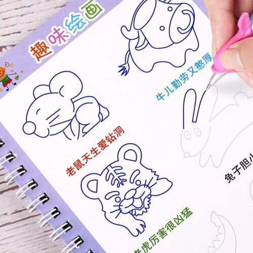 2021 Children Writing Copybook for Calligraphy English Painting Learning Math Practice Art Books Student Education Supplies New
