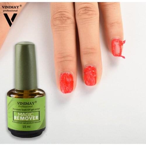 VINIMAY UV LED Gel Nail Polish Burst Magic Remover Liquid to Remove The Sticky Layer Gel Nail Degreaser Cleaner Gel Lak Remover