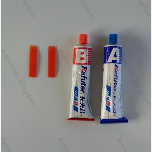High quality 10pcs 80g kafuter AB multi-purpose glue modified acrylic AB strong adhesive glass plastic glue