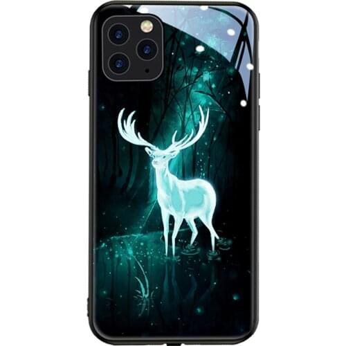 Sound Music Control Luminous Mobile Phone Case For Apple Iphone 6 7 8 PLUS 11 12 Pro Max Call Glowing LED Light Up Glasses Cover