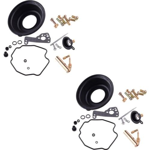 2 Sets Carburetor Carb Diaphragm Repair Kits Motorcycle Fit For Yamaha Virago XV400 (2NT)3JB