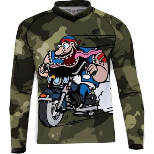 2019 Men Downhill Jersey MTB Motocross Motorcycle T shirt Ciclismo Bike Bicycle Cycling Jerseys Roupa Sports Clothing